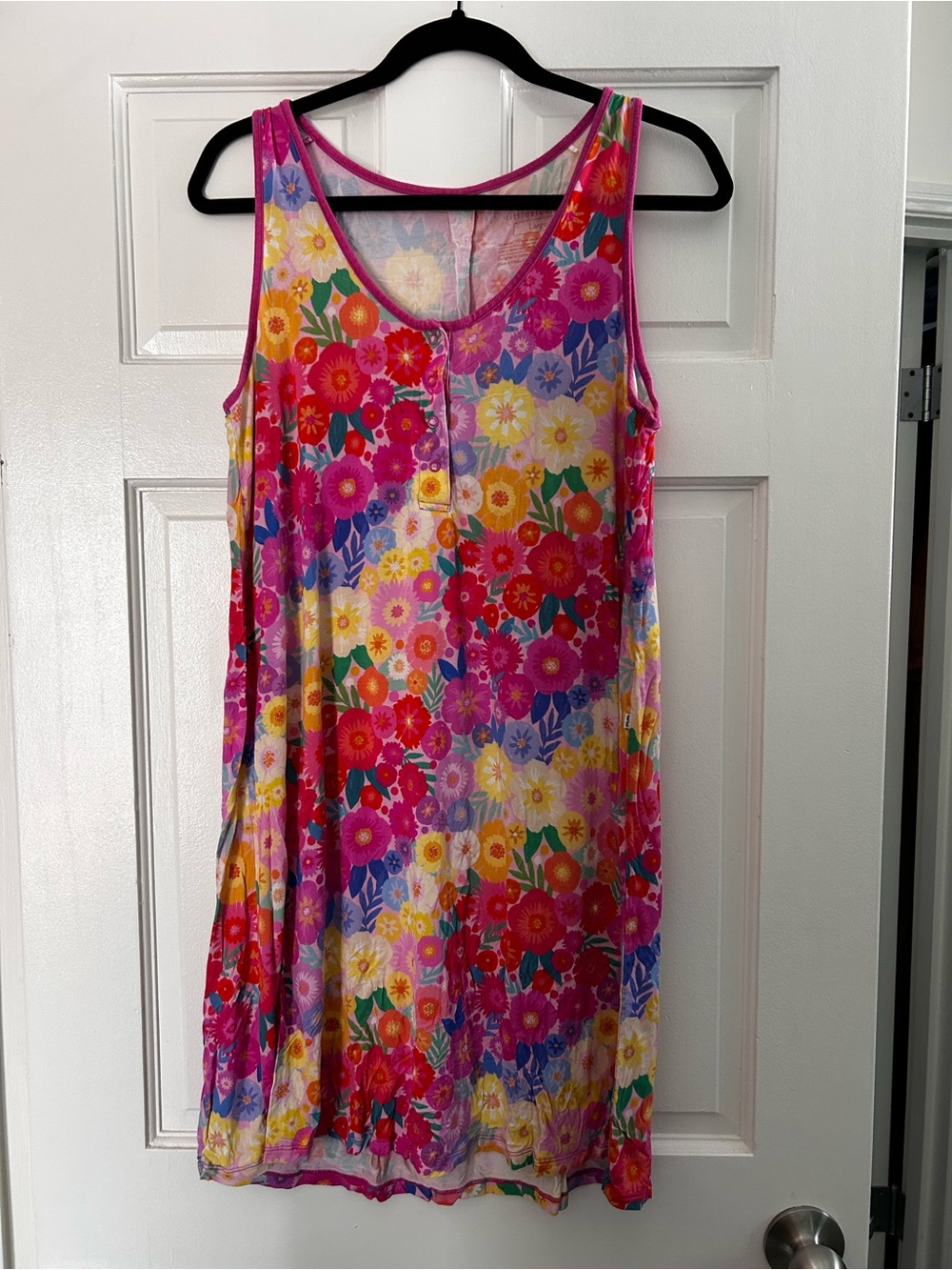 Little Sleepiee Floral Sleeveless Nightgown